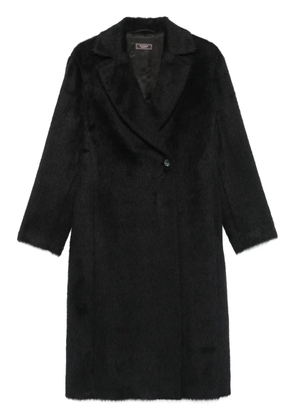 Peserico double-breasted coat - Black
