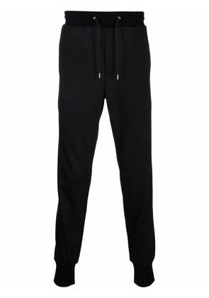 Paul Smith side-stripe tapered track pants - Black