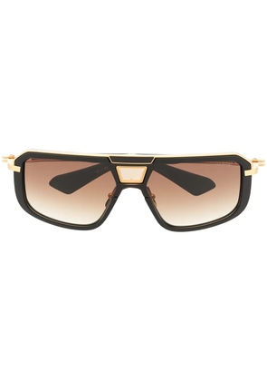 Dita Eyewear two-tone square-frame sunglasses - Black