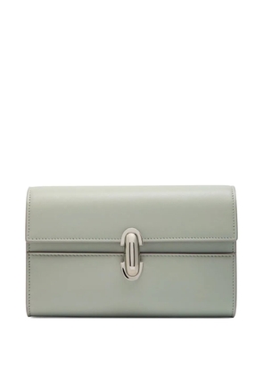 Savette Symmetry smooth clutch bag - Grey