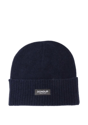 DONDUP ribbed-knit beanie - Blue