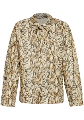 ISABEL MARANT Florida shirt - Neutrals