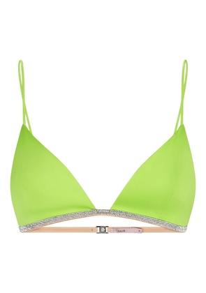 Nuè Rosie silk bra - Green