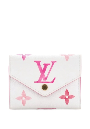 Louis Vuitton Pre-Owned Victorine Wallet By The Pool Monogram Watercolor Giant small wallets - Pink