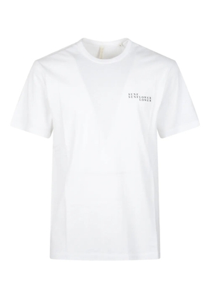 Sunflower logo-print T-shirt - White