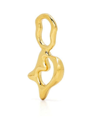 Maria Black Fluent Letter D plated charm - Gold