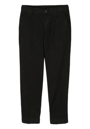 James Perse tapered-leg canvas trousers - Black