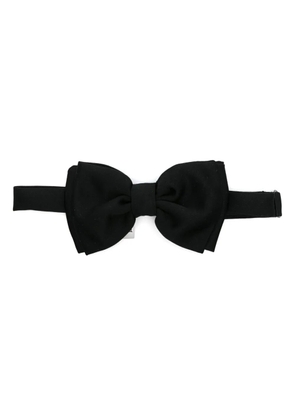Lardini satin-finish bow tie - Black