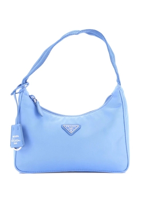 Prada Pre-Owned Re-Edition 2000 Tessuto Mini hobo bag - Blue
