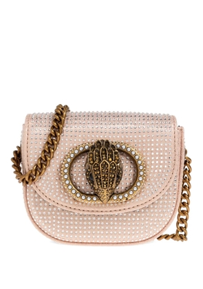 Kurt Geiger London micro Chelsea embellished chain mini bag - Neutrals