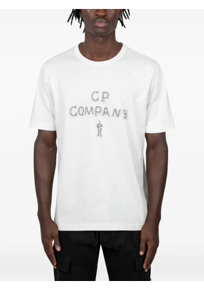 C.P. Company logo-print T-shirt - White