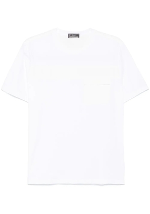 Herno logo-debossed T-shirt - White