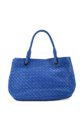 Bottega Veneta Pre-Owned Open Shopping Intrecciato Nappa Small tote bag - Blue