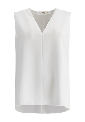 F.It V-neck sleeveless top - White