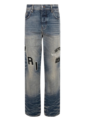 AMIRI Hockey straight-leg jeans - Blue