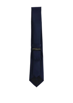 Scotch & Soda pointed-tip tie - Blue