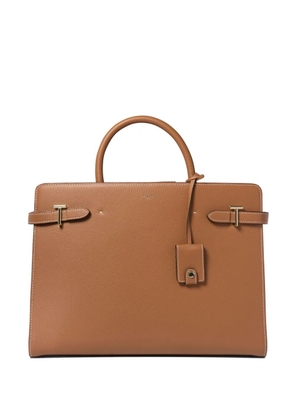 Le Tanneur large Emilie tote bag - Brown