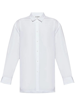 Jil Sander JW-initials anchor logo shirt - White