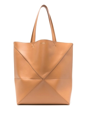LOEWE XL Puzzle Fold tote bag - Neutrals