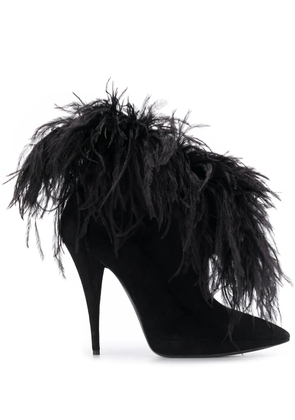 Saint Laurent 110mm Zizi booties - Black