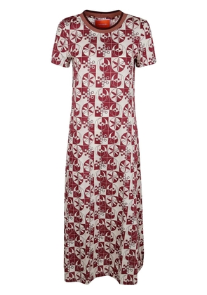 La DoubleJ Eclipse cotton maxi dress - Red