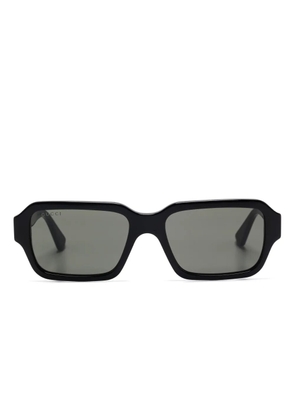 Gucci Eyewear rectangle-frame sunglasses - Black