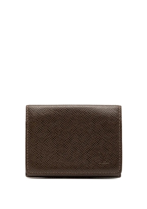Louis Vuitton Pre-Owned 2005 Taiga Business card holder - Brown