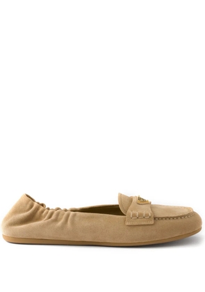 Prada suede loafers - Brown