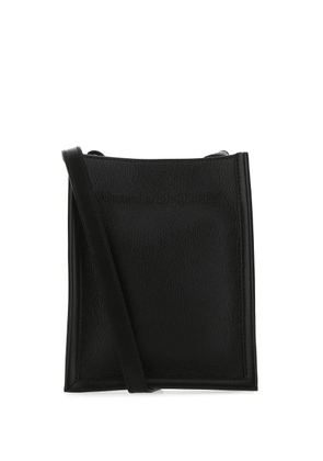 Alexander McQueen structured leather crossbody bag - Black