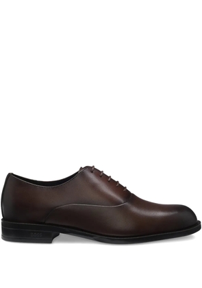BOSS lace-up oxford shoes - Brown