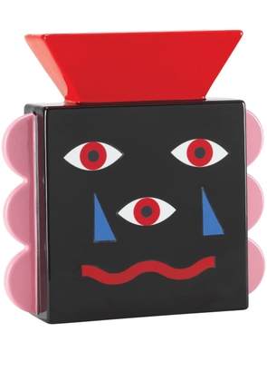 Qeeboo Beautiful Face ceramic vase - Black