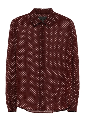 Nili Lotan Gaia shirt - Red