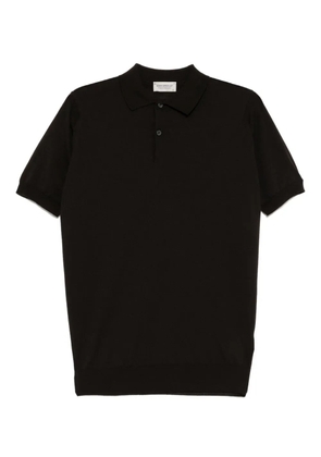 John Smedley Payton polo shirt - Brown