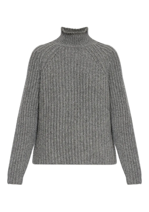 Sease ribbeturtleneck knitwear - Grey
