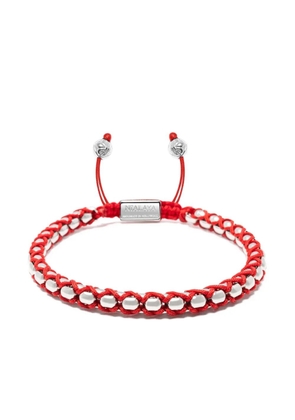 Nialaya Jewelry string box-chain bracelet - Red