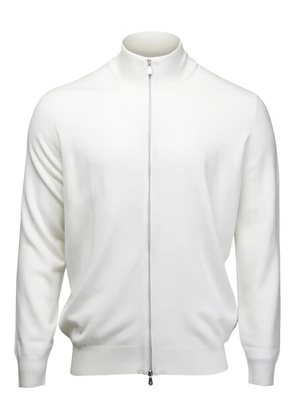 Brunello Cucinelli full-zip cardigan - White