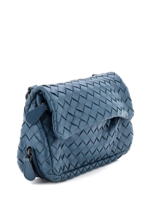 Bottega Veneta Pre-Owned Expandable Chain Intrecciato Nappa Small crossbody bag - Blue