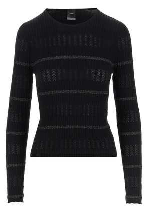 PINKO striped jumper - Black