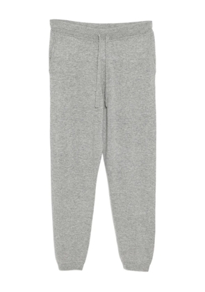 Allude wool knit trousers - Grey