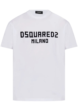 DSQUARED2 logo-print T-shirt - White