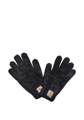 Carhartt WIP Chedda logo-patch gloves - Black