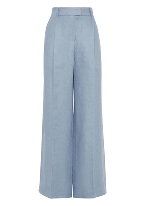 Brunello Cucinelli pleated trousers - Blue