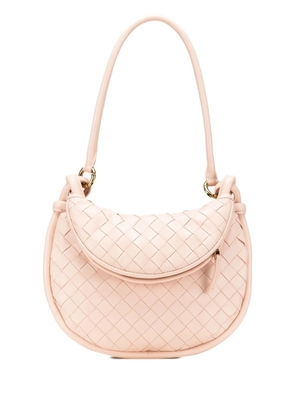 Bottega Veneta Pre-Owned 2012-2024 Small Nappa Intrecciato Gemelli shoulder bag - Pink