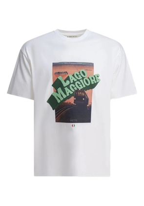 VIETTI MERCHANDISE crew-neck graphic T-shirt - White
