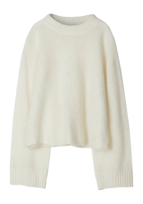 Stylein wide-sleeve jumper - White