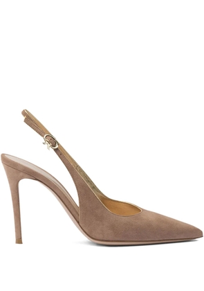 Gianvito Rossi 100mm Yves slingback pumps - Pink