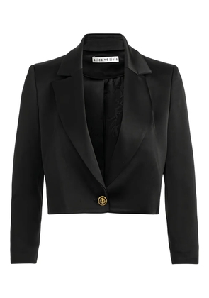 alice + olivia Esther shawl collar blazer - Black