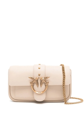 PINKO Pocket Love One clutch bag - Neutrals