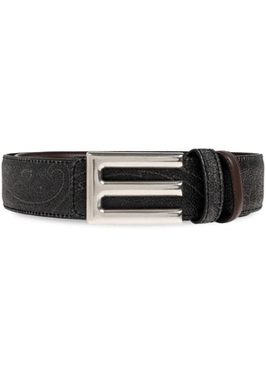 ETRO logo-buckle belt - Brown