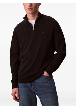 Calvin Klein zip sweater - Black